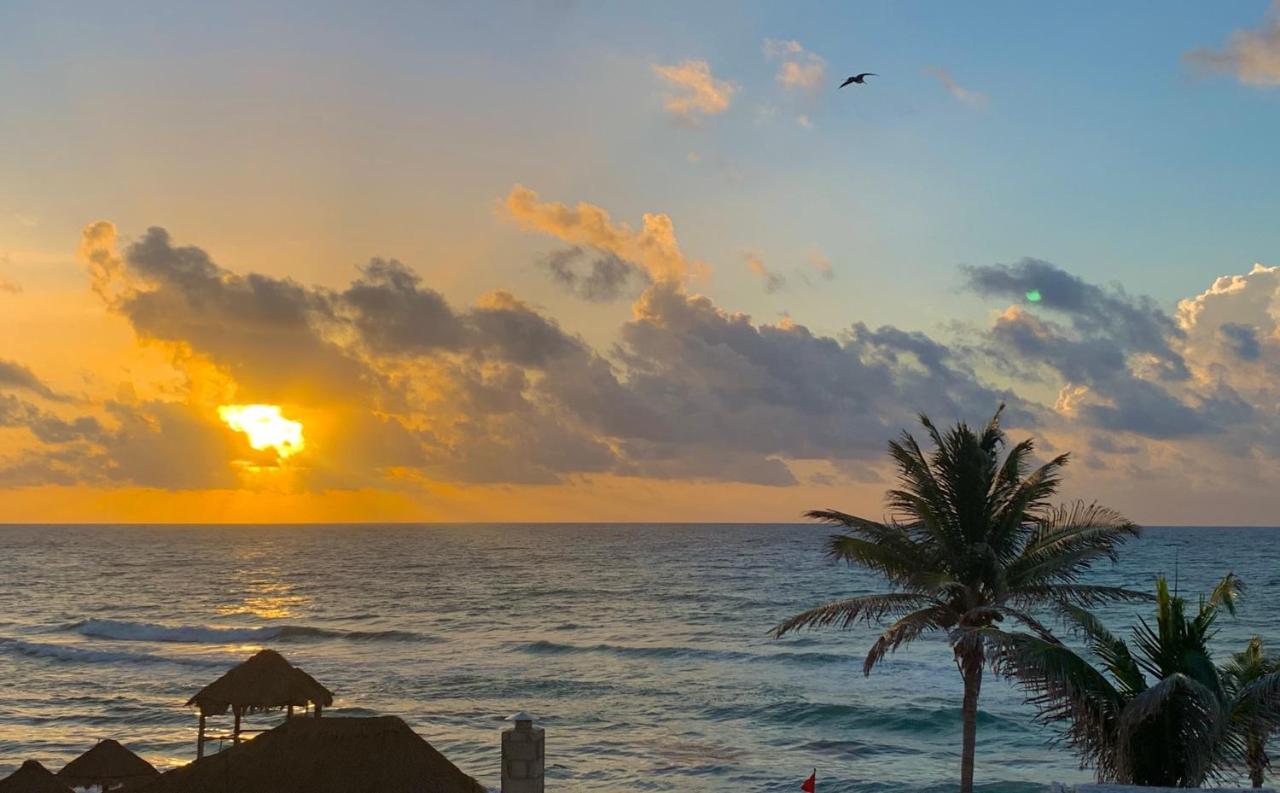 Preciosos Estudio Vista Al Mar O Jardin Cancún Exterior foto