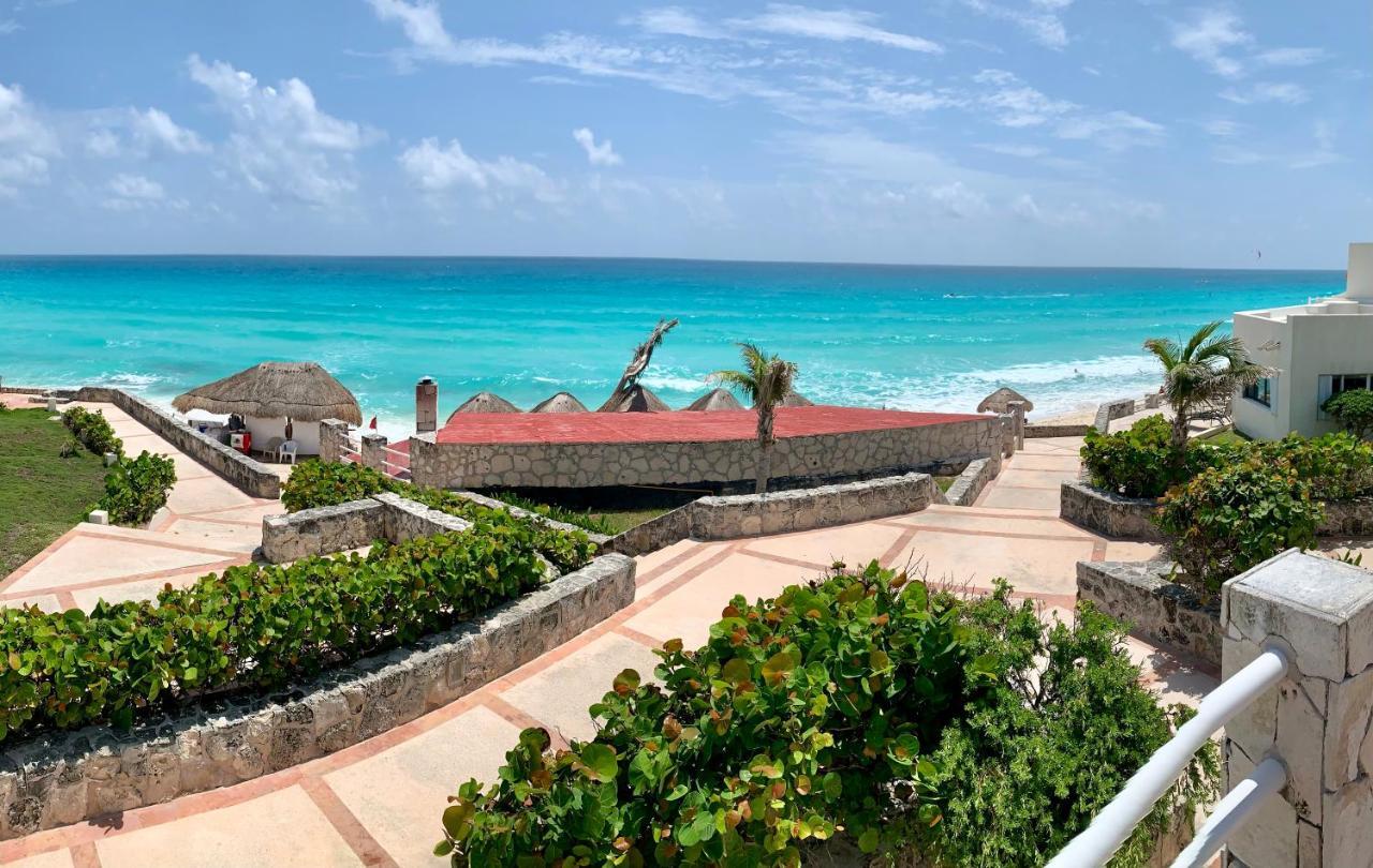 Preciosos Estudio Vista Al Mar O Jardin Cancún Exterior foto