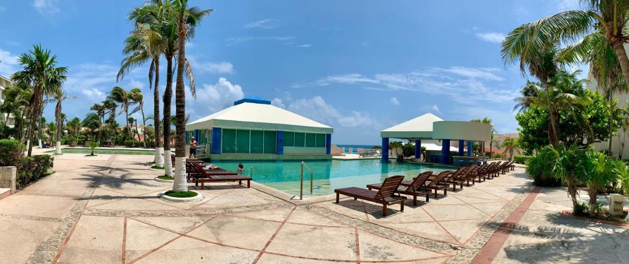 Preciosos Estudio Vista Al Mar O Jardin Cancún Exterior foto