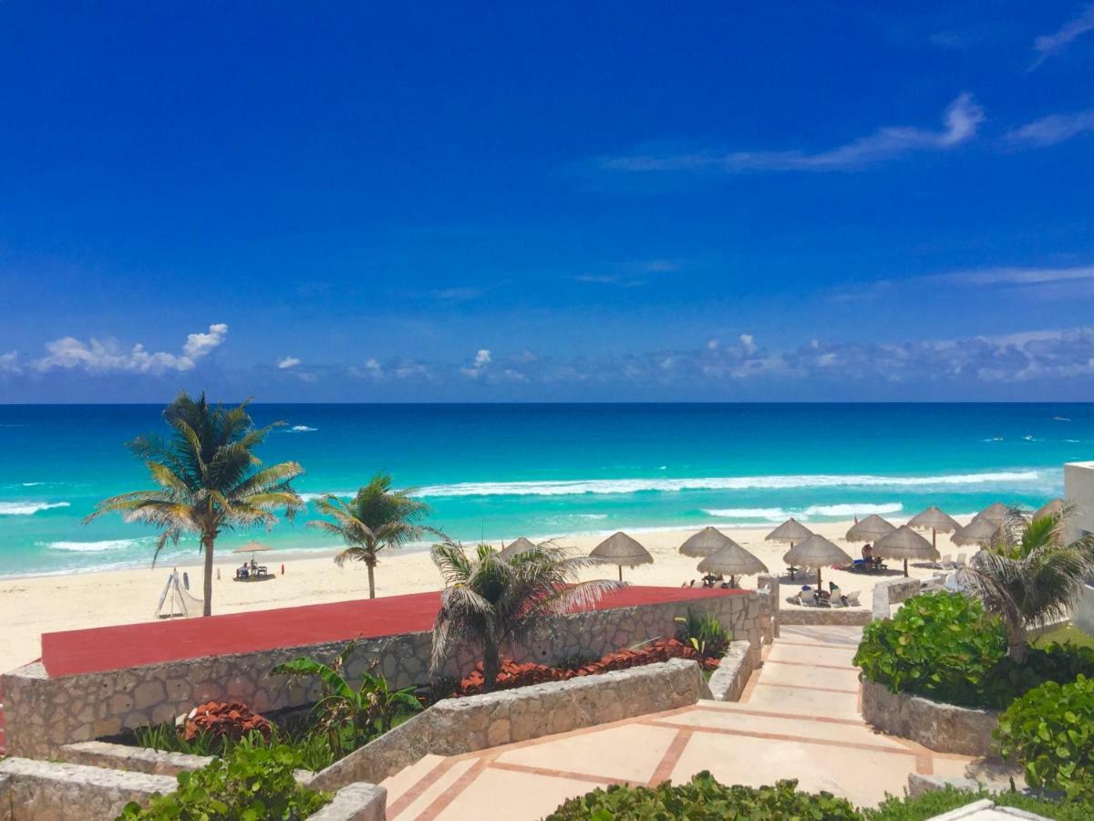Preciosos Estudio Vista Al Mar O Jardin Cancún Exterior foto