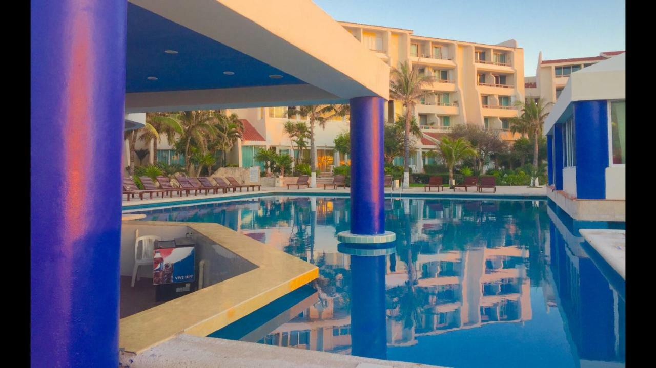 Preciosos Estudio Vista Al Mar O Jardin Cancún Exterior foto