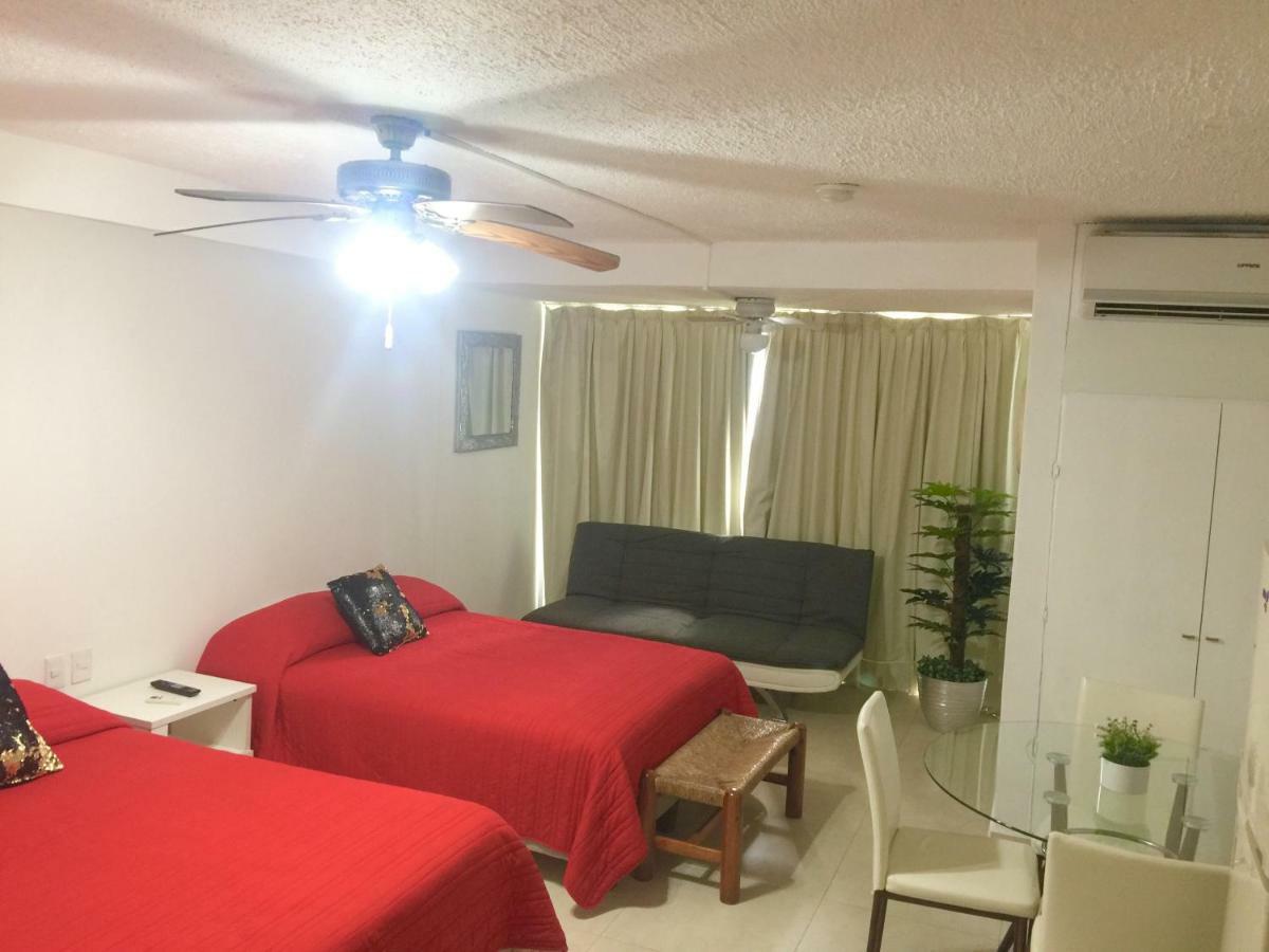 Preciosos Estudio Vista Al Mar O Jardin Cancún Exterior foto